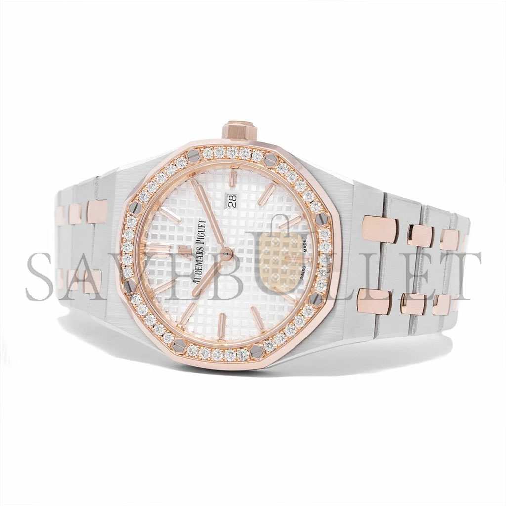 audemars P*g*et royal oak quartz watch 67651sr.zz.1261sr.01